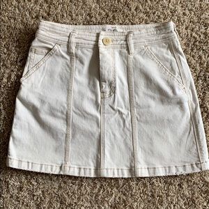 Free people cream skirt